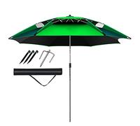 CLSDRZC Waterproof Umbrella Outdoor Fishing Or Beach Parasol 360° Rotation Protection/Rainproof/Full Shading, Multi-Purpose Garden Sun Shade Shelter Canopy, for Patio Yard Good