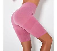 CLSDRZC Women Yoga Shorts Seamless Qucik Dry Push Up Training Fitness Gym Short Casual Tummy Control Sport Running Female