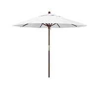 CLSDRZC Wooden Garden Parasol, Detachable Patio Waterproof and Sunscreen Outdoor Umbrella, Very Suitable For Beach, Commercial Activities, Market, Camping, Swimming Pool