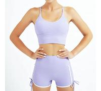 CLSDRZC Yoga Set Women's Tracksuit Workout Female Clothe Women Sportswear Gym Fitness Clothing Running Sport Pant Short