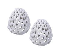 CLSSLVVBN 2 Piezas de ABS para Acuario con estética Natural, se esconden y protegen de Forma Segura a los Peces o al estrés.