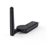 CLSSLVVBN Adaptador de Audio inalámbrico con Antena Externa Televisión Reproductor de CD Transmisor de Velocidad rápida 5.2 Compatible con Bluetooth