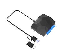 CLSSLVVBN Adaptador de Ordenador Tipo c USB 3,0 a SATA, Conector de conversión de convertidor de Velocidad rápida de Disco Duro portátil de 2,5/3,5 Pulgadas
