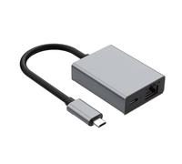 CLSSLVVBN Adaptador Divisor múltiple Adaptador USB a Ethernet Esencial Plug and Play para una Experiencia de Trabajo en línea fluida Hub Gigabit Ethernet con Puerto de Carga