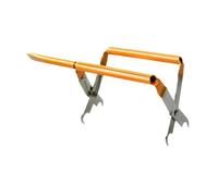 CLSSLVVBN Agarre del marco de la colmena Accesorio de acero inoxidable Herramienta extracción del marco segura y sin esfuerzo que facilita la eliminación las colmenas. Es una herramienta esencial para