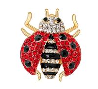 CLSSLVVBN Broche de moda Pin Joyería de diamantes imitación Broche insectos Insignia Broches animales maravillosos Regalo fabuloso para cualquier persona que ama los accesorios Pin para niños