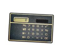 CLSSLVVBN Calculadora básica de 8 dígitos con Botones Grandes para Escritorio, Oficina y Negocios, Color Negro.