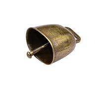 CLSSLVVBN Cencerro Premium, accesorios para colgar, adorno de metal, para granja, caballo, oveja, vaca, pastoreo, estilo vintage, campana fuerte que y llama fuerte.
