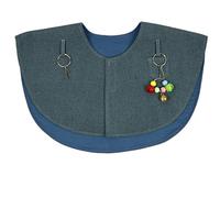 CLSSLVVBN Chal Elegante y práctico de Piel de Tigre de peonía para dueños de Loros Que previene la Presencia de heces de Loro en la Ropa, Tipo+2