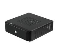 CLSSLVVBN Chasis Ligero para Juegos de computadora Mini ITX con Cubierta de Malla para una gestión eficaz del Calor y Cine en casa. Fuente alimentación Aluminio y Metal, M01, 19x20.5x6cm