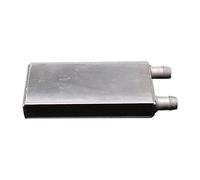 CLSSLVVBN CPU de Aluminio, Bloque de refrigeración por Agua líquida, Accesorios, modificación, Pieza Universal de Ordenador, reemplazo de Bloques de disipador de Calor, 40 * 160mm