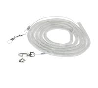 CLSSLVVBN Cuerda Flexible para Entrenamiento de Aves, diseñada para la Seguridad y la Libertad de Loros y Aves tamaño Mediano, fácil Usar, arnés con Correa y Cuerda elástica para Loros y