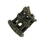 CLSSLVVBN Decoración de jardín para Acuario, Paisaje de pecera Inspirado en ruinas Antiguas, Adorno para Acuario Que añade carácter a la decoración, Adornos la Antigua Roma, Betta