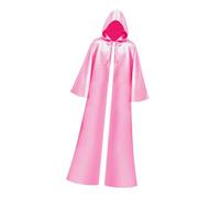 CLSSLVVBN Disfraz de cosplay de Halloween, capa larga con capucha, experiencia reconfortante para todos. Vístete con disfraces pirata y hechicero, capa con capucha, disfraz para cosplay.