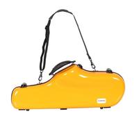 CLSSLVVBN Estuche de transporte premium para saxofón con acolchado de espuma de algodón suave que lo protege contra golpes durante el transporte. Organizador, amarillo, 62x24x14cm