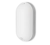 CLSSLVVBN Luz de baño con sensor humano, función de retardo inteligente alguien está activo, luz resistente a la humedad de PVC Durin, triple protección, cálida