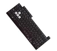 CLSSLVVBN Teclados retroiluminados Diseño español Negro Fluent Typing Toetsenbord Well Fit Reemplazo del Dispositivo de Entrada para ROG Strix G731