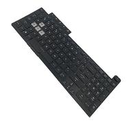 CLSSLVVBN US Notebook RGB Teclado retroiluminado Retroiluminación Accesorio Profesional Reemplazo del Teclado para portátiles ROG Strix G731