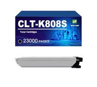 CLT-K808S CLT-C808S CLT-Y808S CLT-M808S Cartuchos De Tóner Compatibles con Impresoras para Samsung MultiXpress X4300LX X4250LX X4220RX. Tóner De Alto Rendimiento,Black-1 Pack
