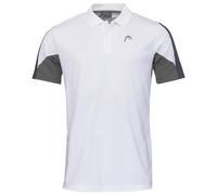 Club 22 Tech Polo Hombres , color:blanco , talla:S HEAD