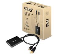 Club 3D 7995021001 - Adaptador Activo Mini DP a Dual Link DVI versión HDCP Off para Pantallas Apple Cinema