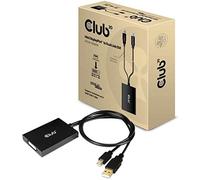 Adaptador Club 3D CAC-1130 Mini DisplayPort a DVI Dual Link 0,6 m Negro