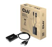 Club 3D CAC-1010-A - Adaptador Activo DisplayPort a DVI-D HDCP Off (para Pantallas Cinema)