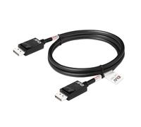 Club 3D CAC-1091 DisplayPort™ 2.1 Cable bidireccional certificado VESA DP80 4K120Hz, 8K60Hz o 10K30Hz St/St 1.2m