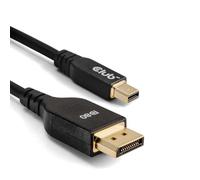 Club 3D CAC-1116 - Cable mini DisplayPort a DisplayPort bidireccional VESA DP80 certificado M/M 1 m