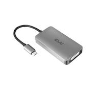 Club 3D CAC-1510-A Adaptador USB C a DVI-D de Doble Enlace HDCP Apagado para Pantallas de Cine Apple, 3840 x 2160 @ 30 Hz, 2560 x 1600 @ 60 Hz