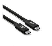 Club 3D CAC-1570 USB 80Gbps certificado 240W 8K 240Hz Type-C® 1.2m / 3.94ft cable negro