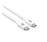 Club 3D CAC-1572 USB 80Gbps certificado 240W 8K 240Hz Type-C® 1.2m / 3.94ft cable blanco
