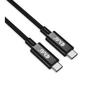 Club 3D CAC-1578 - Cable bidireccional USB 4 Gen3x2 tipo C a tipo C con carga de 240 W, transmisión de datos de 40 Gbps y soporta video de 8 K60 Hz con retemporizador IC de 2 m