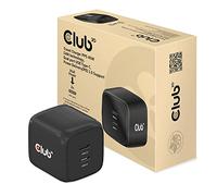 Club 3D CAC-1909EU Cargador de Viaje PPS 45W tecnología GAN, Conector Dual USB Tipo C, Soporte de Entrega de energía (PD) 3.0