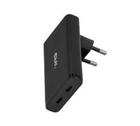 Club 3D CAC-1935 USB-C® Cargador Slim de 2 Puertos 65 W