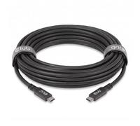 Club 3D CAC-2509 USB-C - Cable pasivo (8 K60 Hz, 100 W, 20 Gbps, USB4, 9 m)