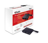 CLUB-3D CLUB3D Adapter USB 3.0 TYP C > LAN/USB3/USB-C (MINIDOCK) Retail