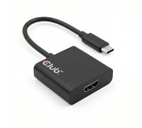 CLUB3D Adapter USB 3.1 TYP C > HDMI 2.0 UHD HDR Aktiv ST/BU POLYBEUTEL