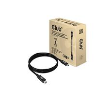 Club 3D Club3D USB4 Gen3x2 - Cable USBIF bidireccional (8K60Hz, 40 Gbps, PD 240 W, EPR macho/macho, 1 m)