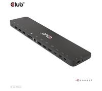 Club 3D CSV-1566 Dock USB-C 120W con 6 Puertos USB 3.0, 2x HDMI 2.0, DisplayPort, LAN, para Lenovo, Dell, Acer, Asus, MSI, Toshiba, Apple, HP, Razer