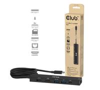 Club 3D CSV-2555 7-1 USB-C a HDMI Hub 4K60Hz PD3.1 140W 1m