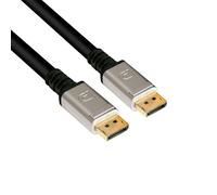Club 3D Display Port Kabel - 4 m, silver 4m/13.12ft VESA Silver