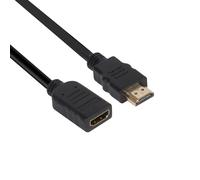 Club 3D HDMI Cable 2.0 UHD Extension Cable 3 m M/F Retail, black CAC-1321