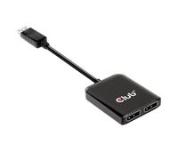 Club 3D Multi Stream Transport (MST) Hub DisplayPort™ 1.4 a DisplayPort™ Dual Mo