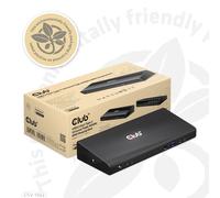 Club 3D SenseVision Connect USB C 3.2 Gen1 Base Carga Triple 4K