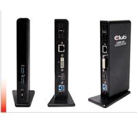 Club 3D SenseVision Estación Acoplamiento Doble Pantalla USB 3.0