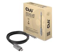 Club 3D USB Gen2 Type-C to HDMI™ 4K120Hz/8K60Hz HDR10, DSC1.2 Active Cable Male/