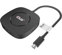 Club3D Hub USB Tipo C 3.2 Gen 1 MST DisplayPort 1.4 para 3 monitores