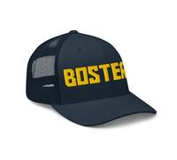 Club Atlético Boca Juniors. CABJ. Buenos Aires, Argentina. Bostero!. Gorra de malla tipo trucker con bordado 3D, con cierre ajustable, entre 55 y 60 centímetros de circuferencia, talla única. HAT2212.