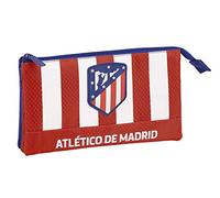 Club Atlético de Madrid Estuche, Niños, Roja, 22 cm